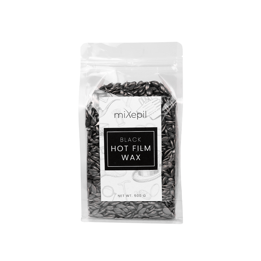 Mixepil – Wachsperlen – BLACK – 0,5 kg | Smart Lashes