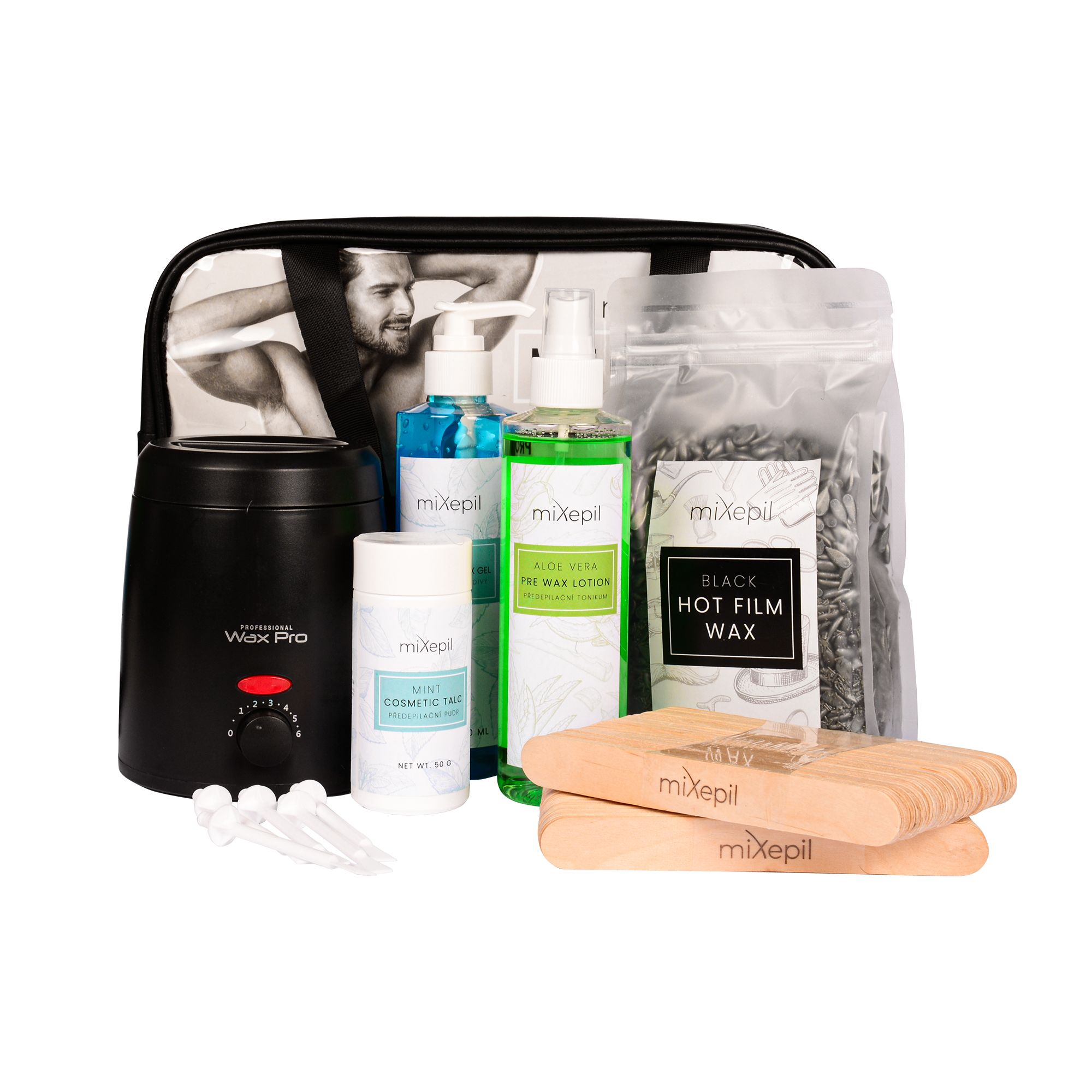 Epilierset für Männer – MEN BOX BLACK