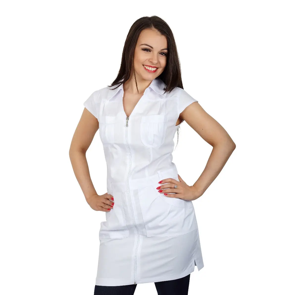 Kleid AMELIA - weiß | Smart Lashes
