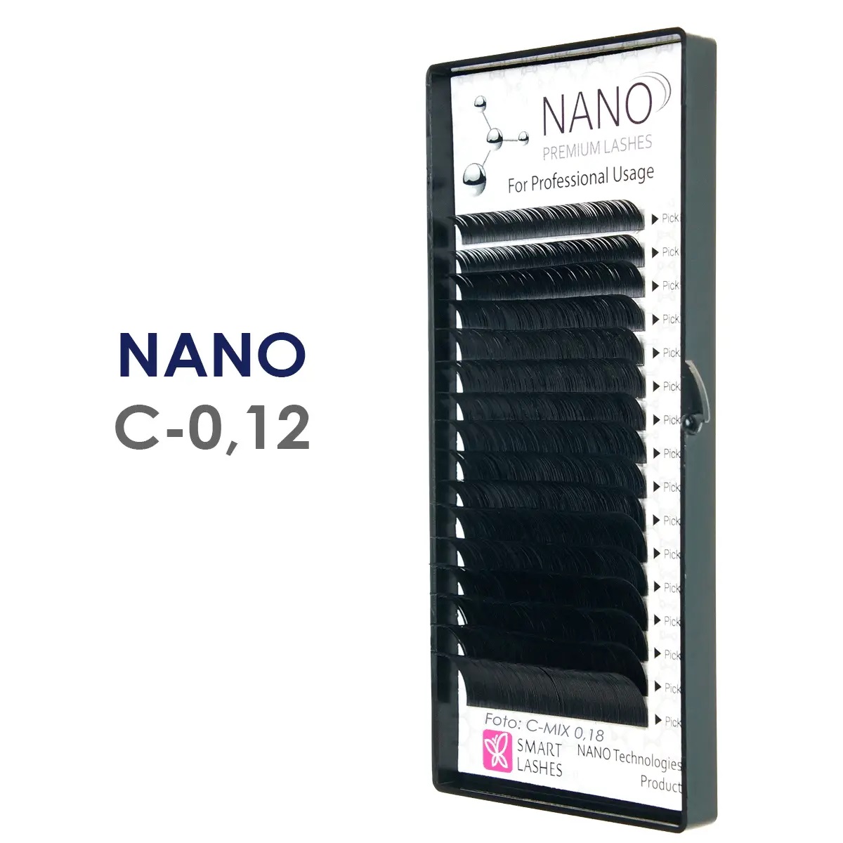 NANO - C - 0.12 mm | Smart Lashes