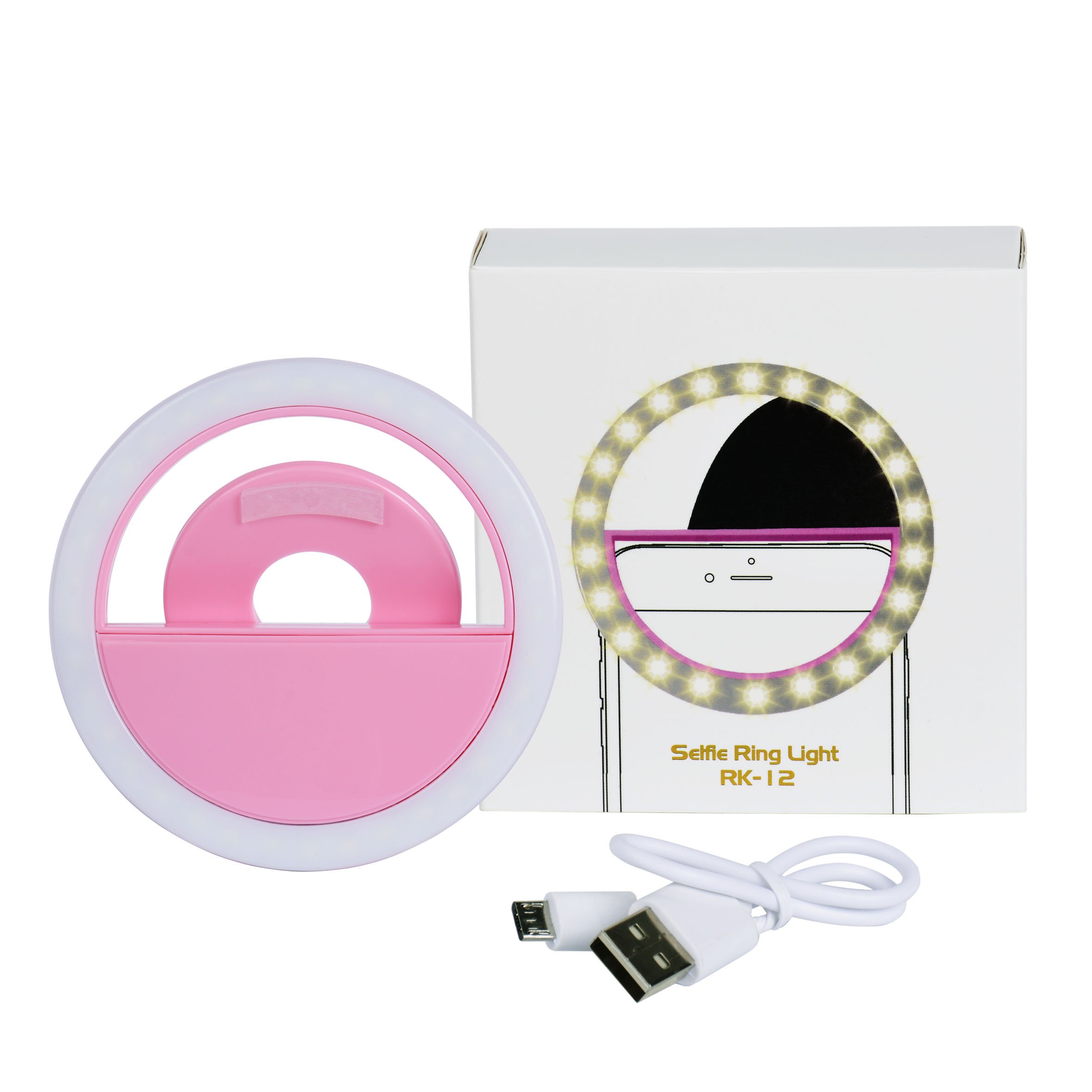 LED Selfie Ring - pink | Smart Lashes