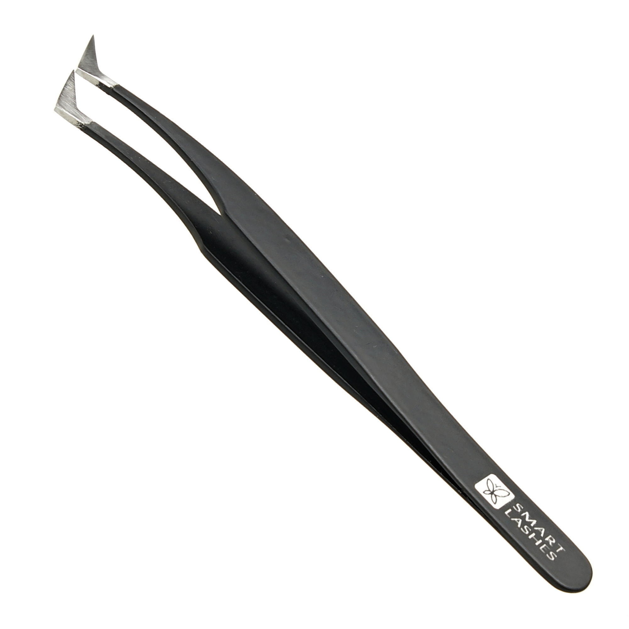 Pinzette Typ D - 12 cm - schwarz | Smart Lashes