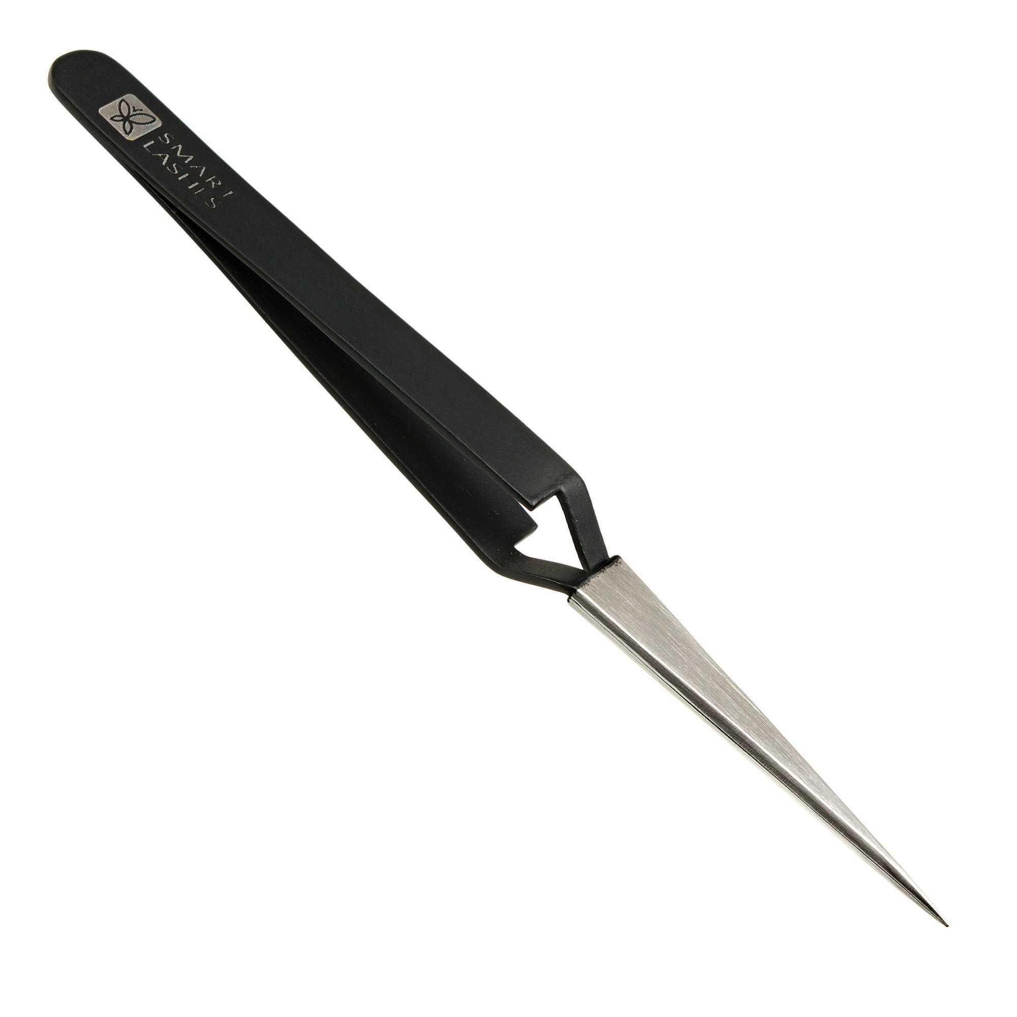 Pinzette Typ E - 12 cm - schwarz | Smart Lashes