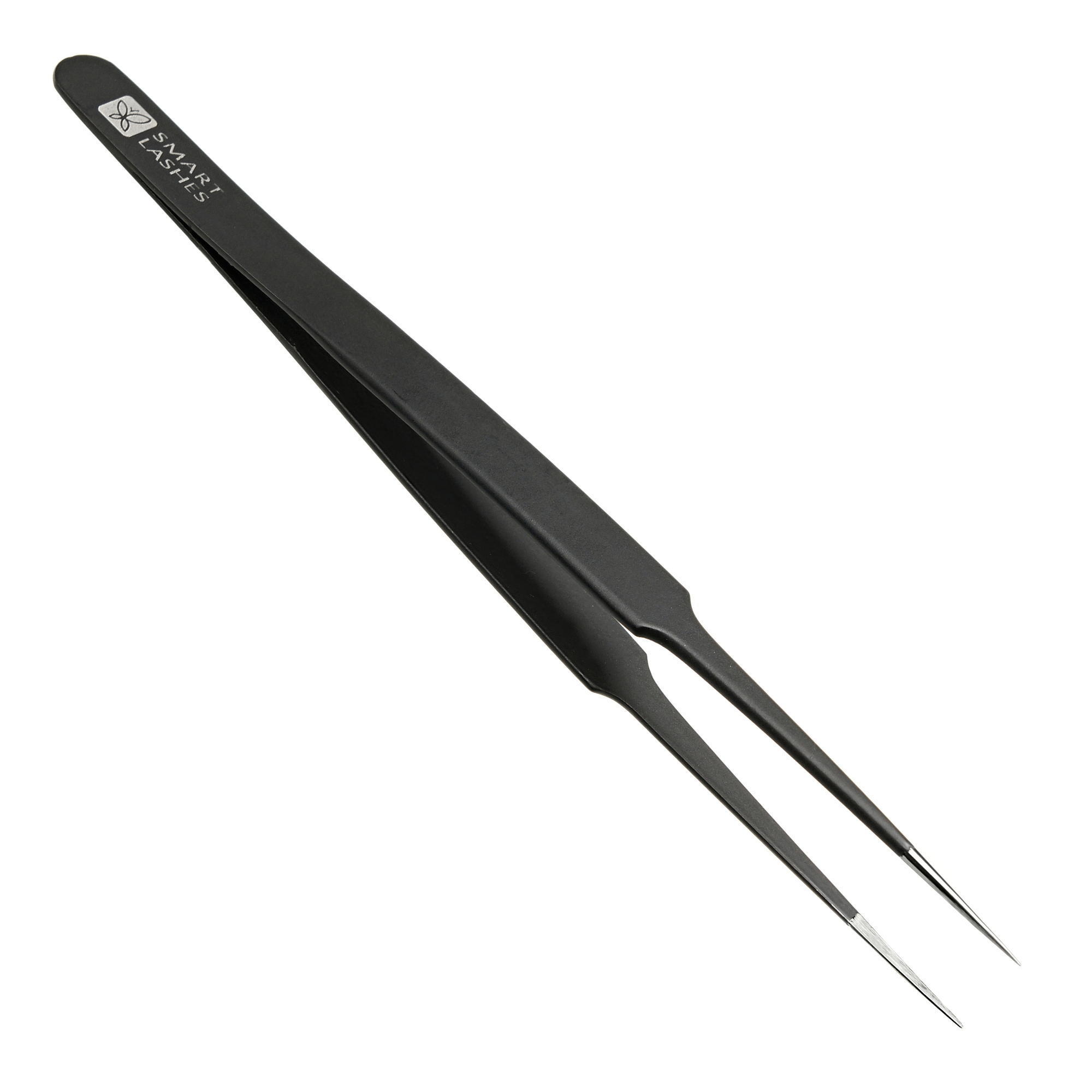 Pinzette Typ F - 14 cm - schwarz | Smart Lashes