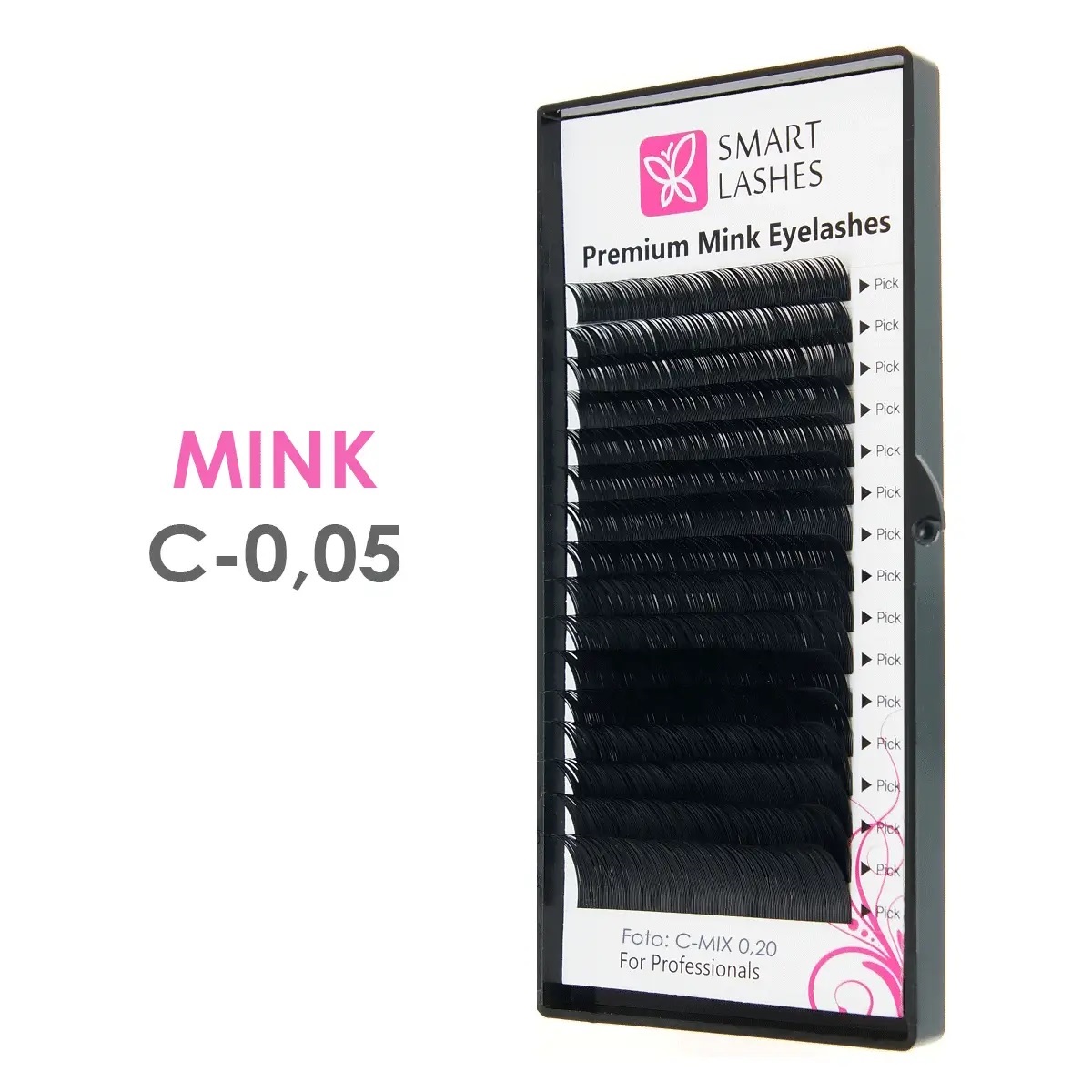 MINK - C - 0.05 | Smart Lashes