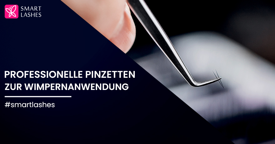 Professionelle Pinzetten zur Wimpernanwendung